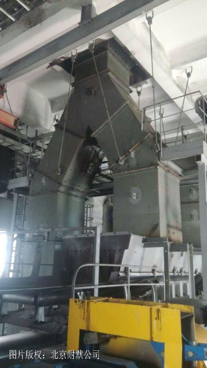 電廠落煤斗采用雙金屬耐磨鋼板 電廠落煤斗采用雙金屬耐磨鋼板